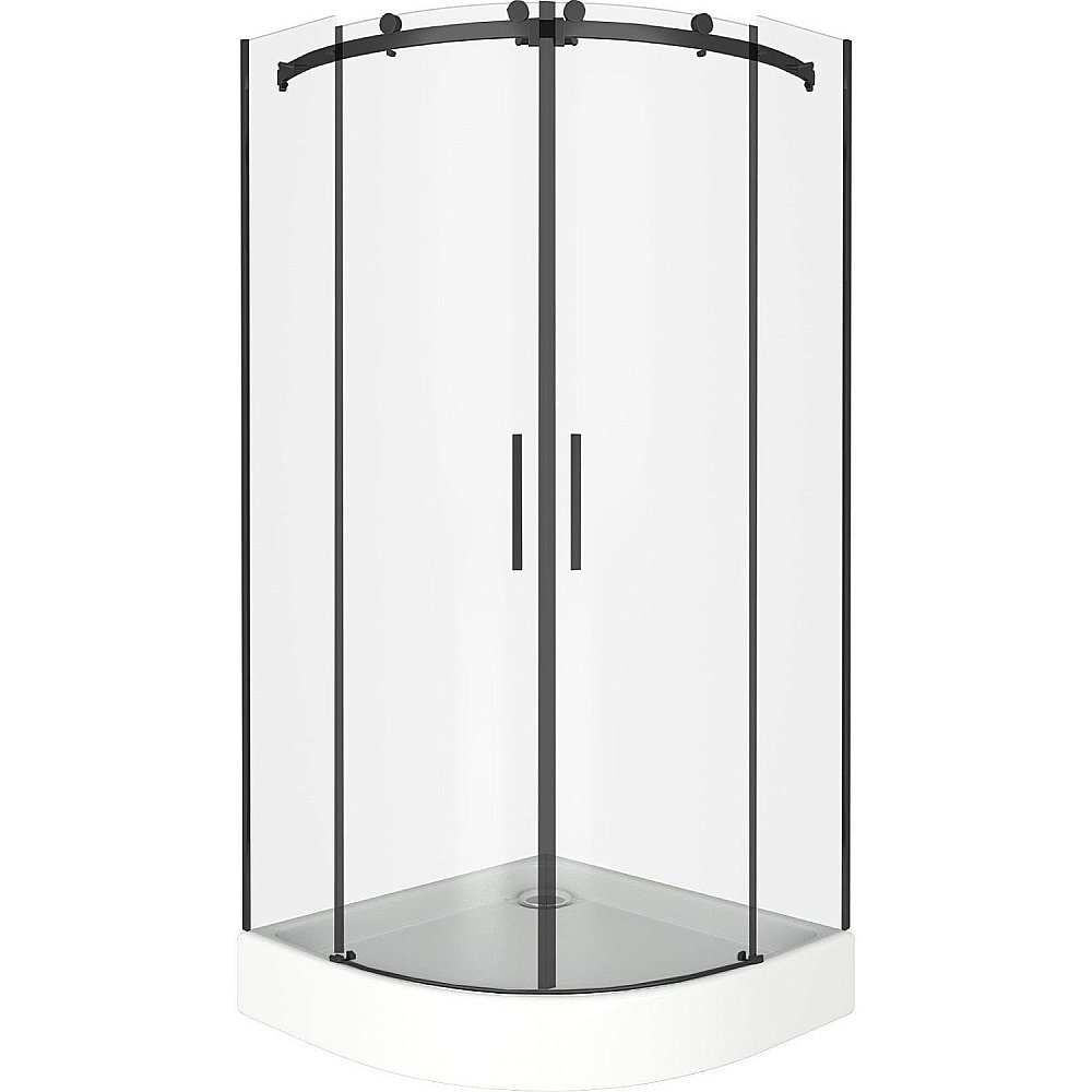 Душевой уголок Good Door GALAXY R-TD-90-C-B 90x90 купить в интернет-магазине Sanbest