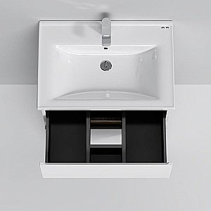 Тумба с раковиной AM.PM X-Joy 65 белая глянцевая для ванной в интернет-магазине Sanbest