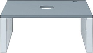 Столешница для раковины Aquanet Арт 60 мисти грин для ванной в интернет-магазине сантехники Sanbest