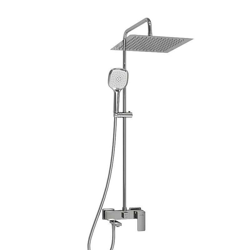 Душевая система WasserKraft A177.118.065.087.CH хром купить в интернет-магазине сантехники Sanbest