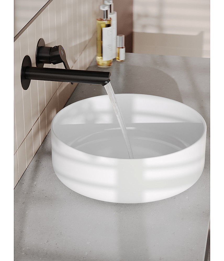 Cмеситель для раковины Agger Easy A3172244 черный матовый купить в интернет-магазине сантехники Sanbest