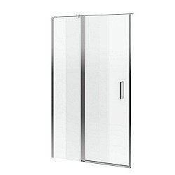 Душевая дверь Excellent Mazo 100 стекло прозрачное/профиль хром купить в интернет-магазине Sanbest