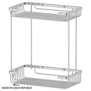 Полочка-решетка 2-х ярусная FBS Ryna 26 RYN 023 купить в интернет-магазине сантехники Sanbest