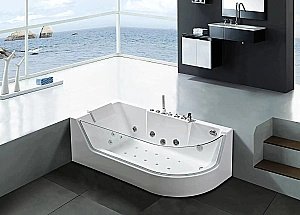 Ванна акриловая с гидромассажем CeruttiSpa С-403A 170x80 с гидромассажем белая купить в интернет-магазине Sanbest