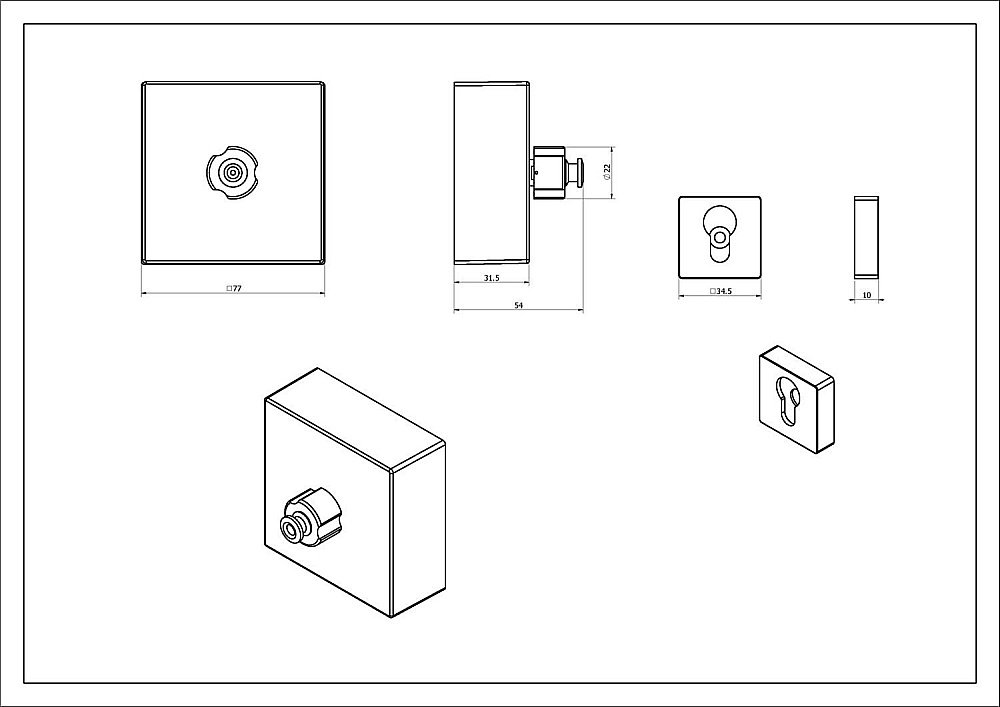 Веревка для белья Black&White Swan SN-0295 купить в интернет-магазине сантехники Sanbest