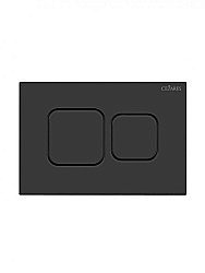 Кнопка для инсталляции Cezares PN2-BTN-NOP черная матовая купить в интернет-магазине сантехники Sanbest