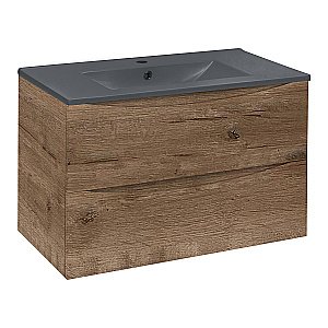 Тумба с раковиной Vincea Mia 75 V.Oak для ванной в интернет-магазине Sanbest