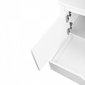 Тумба с раковиной Pestan Lord 100 LRD1000T-DR белая для ванной в интернет-магазине Sanbest