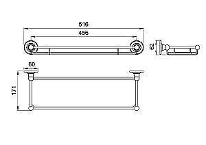 Полка Timo Nelson 150072/00 купить в интернет-магазине сантехники Sanbest