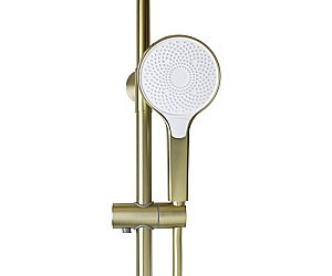 Душевая система Bronze de Luxe Icon 80112CG золото матовое купить в интернет-магазине сантехники Sanbest