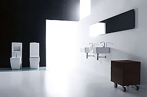 Унитаз напольный Kerasan Ego 3216 с бачком купить в интернет-магазине Sanbest