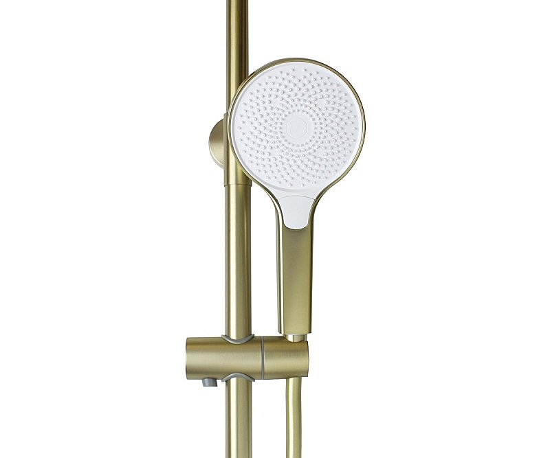 Душевая система Bronze de Luxe Icon 80112CG золото матовое купить в интернет-магазине сантехники Sanbest
