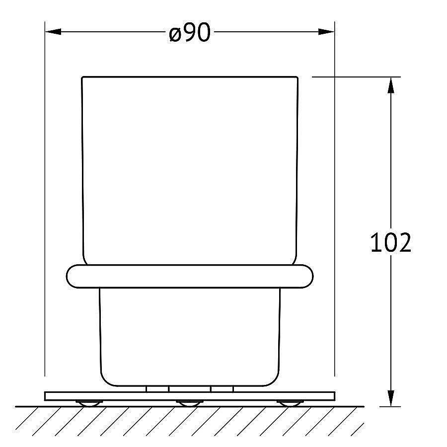 Держатель со стаканом ARTWELLE Harmonie AWE 001 купить в интернет-магазине сантехники Sanbest