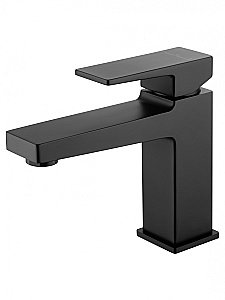 Смеситель для раковины WONZON & WOGHAND CUBE 2.0 WW-88018068-MB черный матовый купить в интернет-магазине сантехники Sanbest