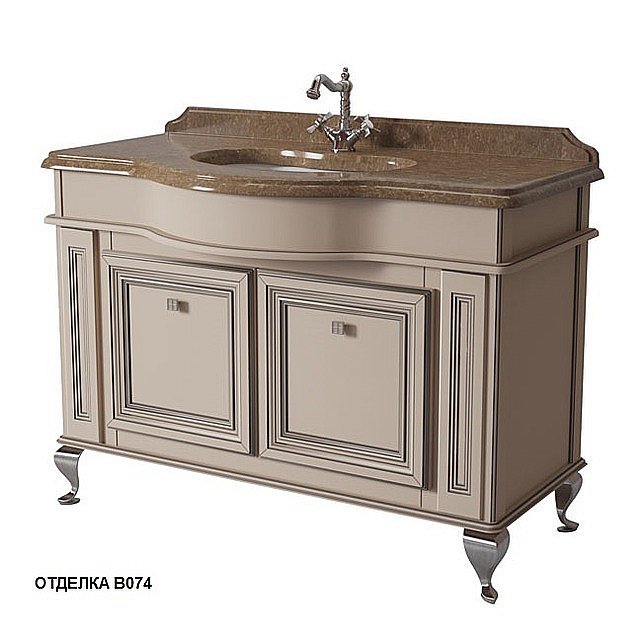 Тумба с раковиной со столешницей Caprigo Fresco 120 для ванной в интернет-магазине Sanbest