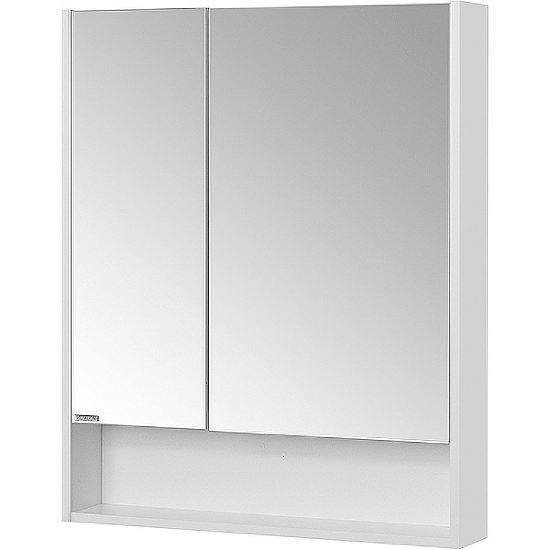 Зеркальный шкаф Акватон Сканди 1A252302SD010 90 белый купить в интернет-магазине сантехники Sanbest