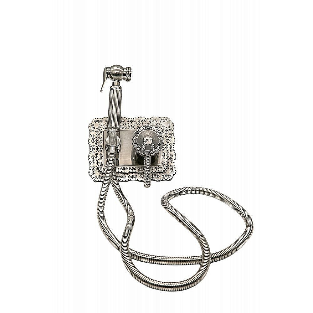 Гигиенический душ Milacio Vitoria MC.800.SL серебро купить в интернет-магазине сантехники Sanbest