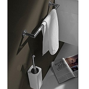 Ершик для туалета Bertocci Cento 118 0121 0000 белый/хром купить в интернет-магазине сантехники Sanbest