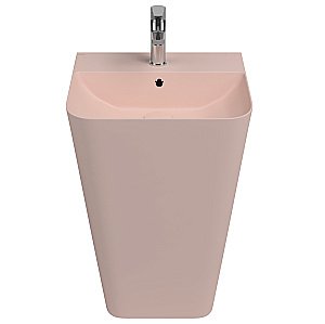 Раковина ISVEA Sott'Aqua 50 10SQ37001SV-2S лососевый матовый купить в интернет-магазине Sanbest