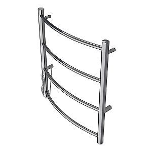 Полотенцесушитель электрический Azario VERONA П4 500х600 хром купить в интернет-магазине сантехники Sanbest