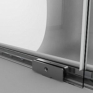 Душевая кабина Black&White Galaxy G8890 160х85 889000 стекло прозрачное/прфиль хром купить в интернет-магазине Sanbest