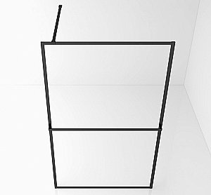 Душевая перегородка ABBER Immer Offen AG60100B 100 купить в интернет-магазине Sanbest