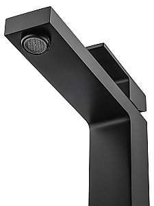 Смеситель для раковины высокий WONZON & WOGHAND CUBE, Черный матовый (WW-88239016-MB) купить в интернет-магазине сантехники Sanbest