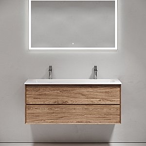 Тумба с раковиной Sancos Marmi 2.0 MR2.0120ECH дуб чарльстон для ванной в интернет-магазине Sanbest