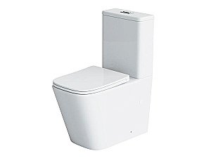 Унитаз напольный Laguraty 20204 A безободковый, с крышкой микролифт, с бачком купить в интернет-магазине Sanbest