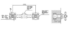 Смеситель для душа RAV-Slezak MORAVA RETRO MK383SM бронза купить в интернет-магазине сантехники Sanbest