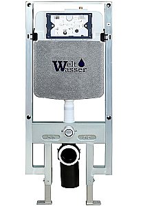 Унитаз с инсталляцией WeltWasser AMBERG 497 ST + JECKENBACH 004 GL-WT + AMBERG RD-WT купить в интернет-магазине Sanbest