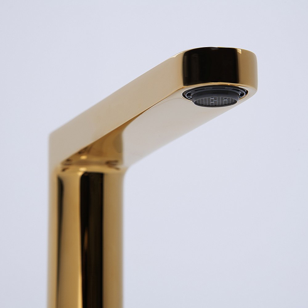 Смеситель для раковины WasserKRAFT Ems 7600 7635 золото купить в интернет-магазине сантехники Sanbest