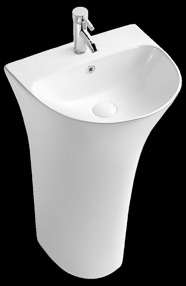 Раковина SantiLine 47,5 SL-4017 белая купить в интернет-магазине Sanbest