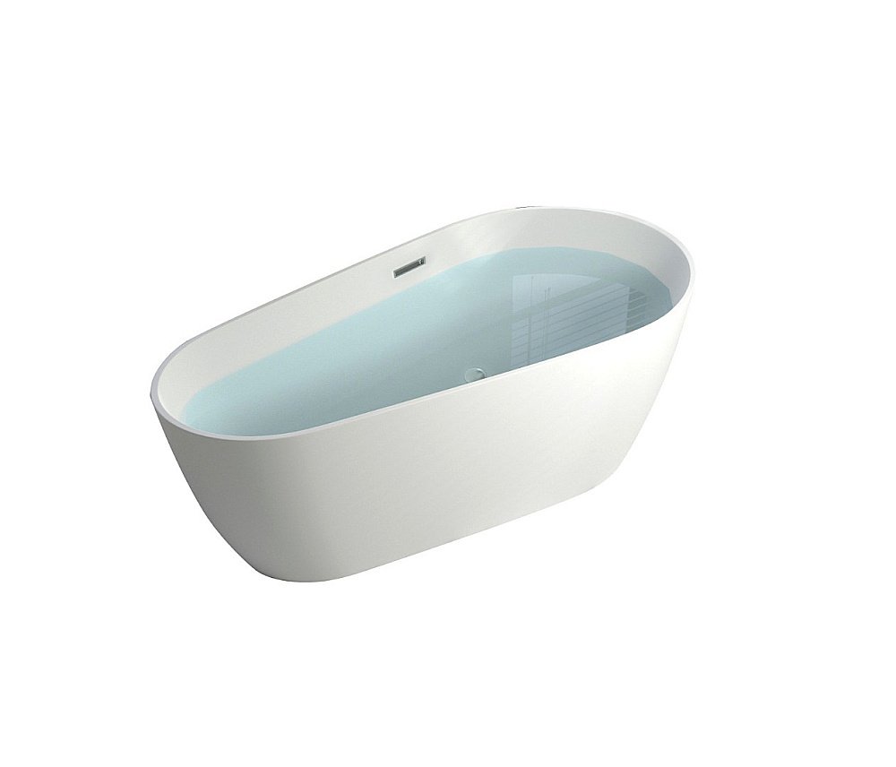 Ванна акриловая CeruttiSpa MIMI CT9671 170х80 белая купить в интернет-магазине Sanbest