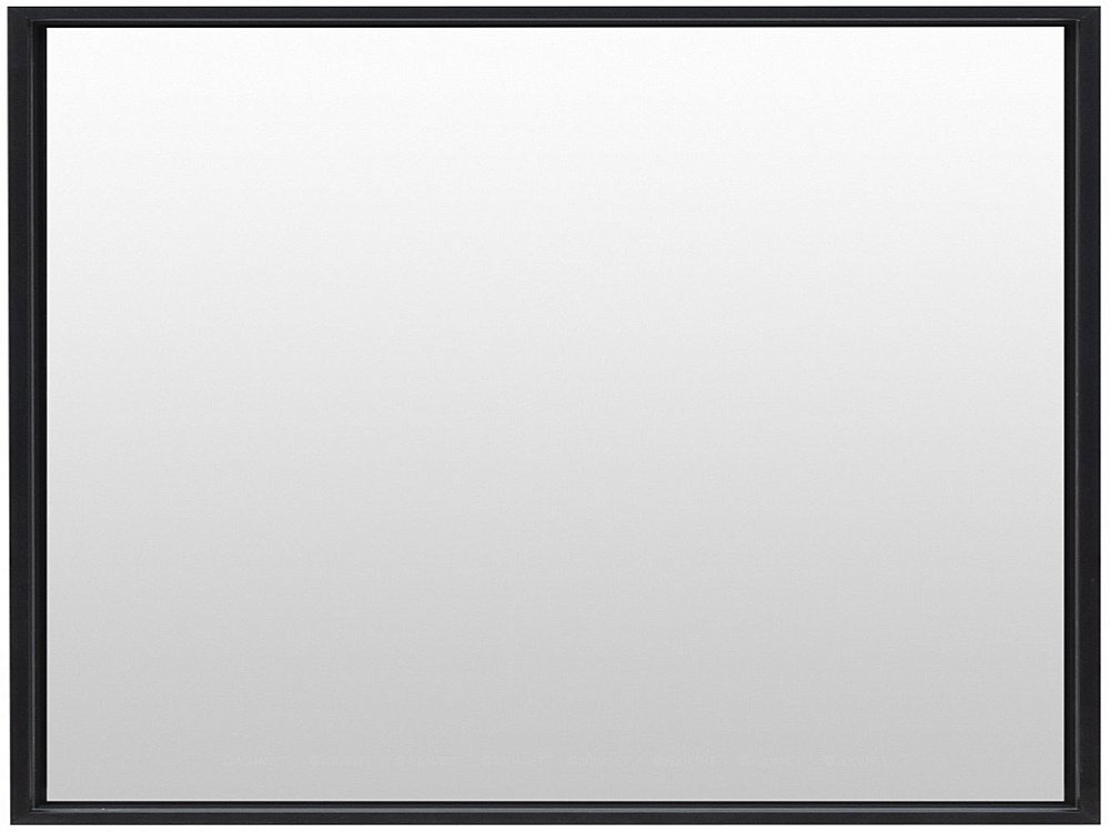 Зеркало De Aqua Алюминиум 261704 100 черный в ванную от интернет-магазине сантехники Sanbest