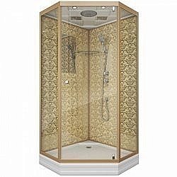 Душевая кабина Niagara Luxe NG-7702DG 100x100 купить в интернет-магазине Sanbest