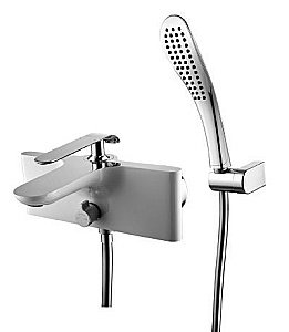 Смеситель для ванны Lemark Melange LM4914CW купить в интернет-магазине сантехники Sanbest