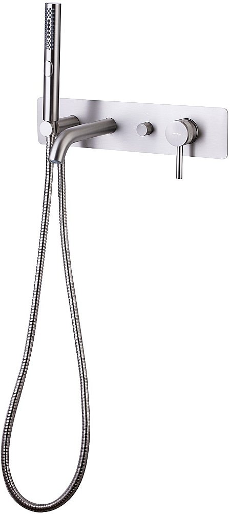 Смеситель для ванны Allen Brau Priority 5.31006-BN купить в интернет-магазине сантехники Sanbest