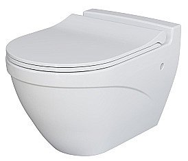Унитаз подвесной Ambassador Nord 133T20001 белый купить в интернет-магазине Sanbest