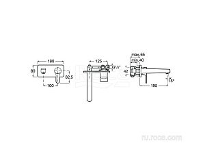 Смеситель для раковины Roca L20 5A3L09C00 купить в интернет-магазине сантехники Sanbest