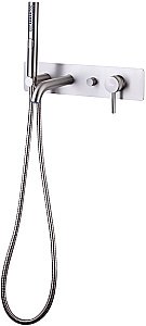 Смеситель для ванны Allen Brau Priority 5.31006-BN купить в интернет-магазине сантехники Sanbest