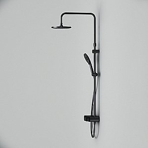 Душевая система AM.PM X-Joy F0785A622 черная купить в интернет-магазине сантехники Sanbest