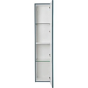 Шкаф-пенал подвесной BelBagno UNO-1600-1A-SC-AO 160 голубой матовый для ванной в интернет-магазине сантехники Sanbest