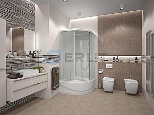 Душевая кабина Erlit Comfrot ER3508TP-C3-RUS 80x80 матовое стекло купить в интернет-магазине Sanbest