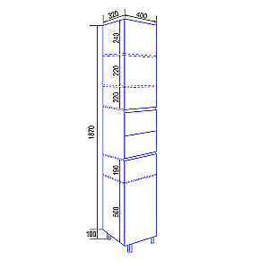 Инсталляция для унитаза Azario AZ-8010-1000 купить в интернет-магазине сантехники Sanbest