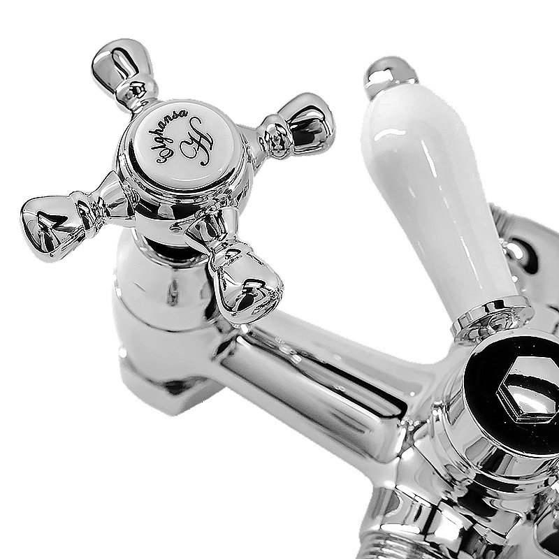 Смеситель для ванны Elghansa Kimberli 2730063 хром купить в интернет-магазине сантехники Sanbest