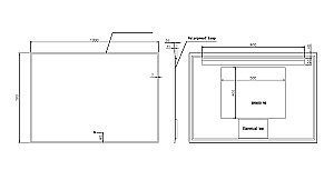 Зеркало Boheme 100 543-100-B черное в ванную от интернет-магазине сантехники Sanbest
