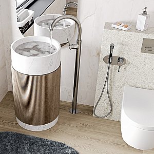 Смеситель для раковины WasserKRAFT Main 4153 хром купить в интернет-магазине сантехники Sanbest