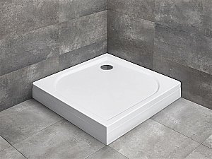 Душевой поддон со съемной панелью Radaway Delos C 4C99170-03 90х90 белый купить в интернет-магазине Sanbest