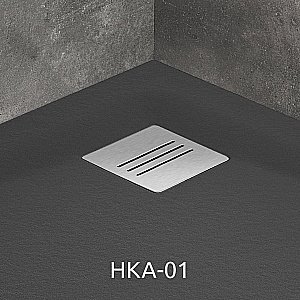 Душевой поддон Radaway Kyntos A antracite HKA8080-64 80x80 серый купить в интернет-магазине Sanbest